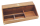 Organizer Holz mit Klappe 31 x 18 x 7 cm