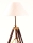 Bemerkenswert repräsentative Stehlampe Stativ Lampe Leuchte Dreibein-Stativ antik max. H 94 cm