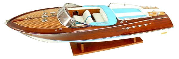 Italienisches Speedboot Riva Aquarama  Klassiker sehr detailliert L 90 cm