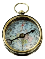 Kompass mit Ring