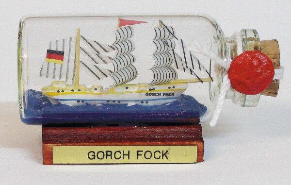 Flaschenschiff Gorch Fock