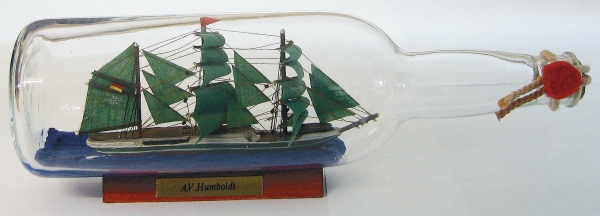 Flaschenschiff Alexander von Humboldt