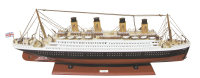 Schiffsmodell der legendären Titanic Holz L 80 cm H...