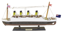 Schiffsmodell Titanic Holz L 35 cm H 16 cm
