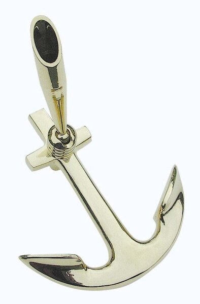 Penhalter Holz Anker Messing