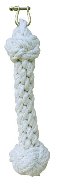 4 Glockenbändsel mit Schäkel 17 cm
