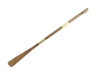 Schuhlöffel Schuhanzieher extra lang 70 cm Holz-Messing 3-geteilt